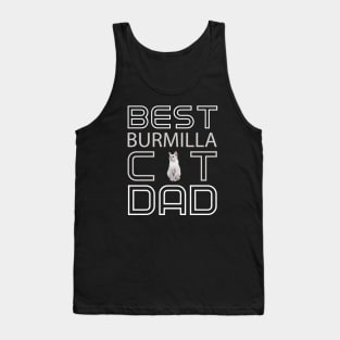 Best Burmilla Cat Dad Tank Top